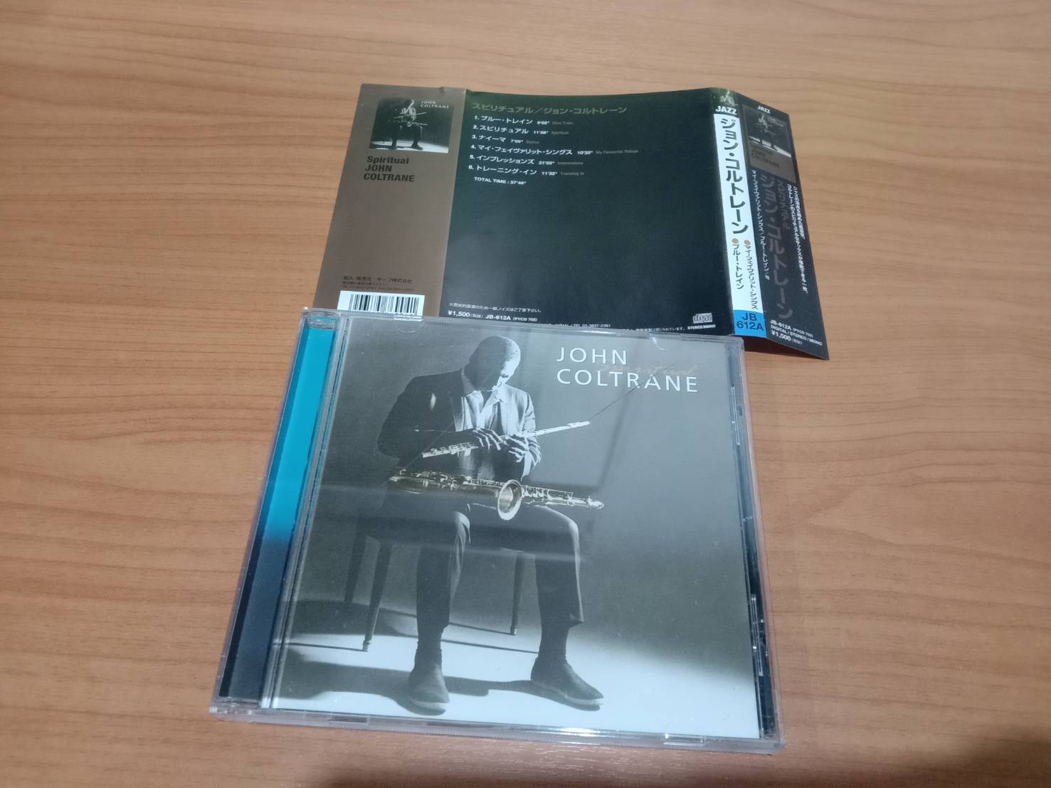 ซีดีเพลง CD ซีดีเพลงสากล John Coltrane Spinitual  ***โปรดอ่านรายละเอียดก่อนทำการสั่งซื้อ****