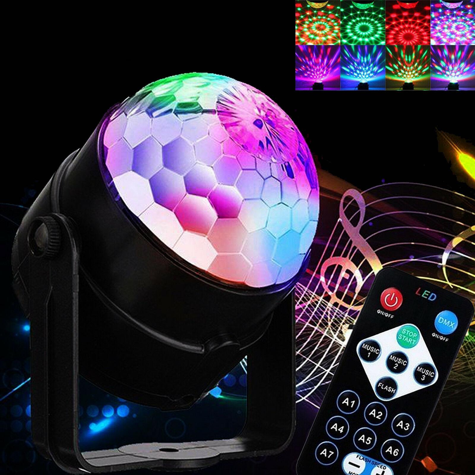 ไฟดิสโก้ รีโมท ไฟดิสโก้เทค ไฟปาร์ตี้ ไฟคาราโอเกะ ไฟเวที ไฟดิสโก้เธค Disco light Led party light Magic Ball Lighting Remote