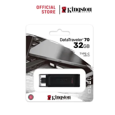 Kingston 32GB DataTraveler 70 USB-C ความเร็ว 3.2 Flash Drive (DT70-32GB)