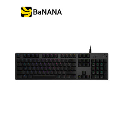 คีย์บอร์ดเกมมิ่ง Logitech Gaming Keyboard G512 RGB Mechanical GX Red Linear Black by Banana IT