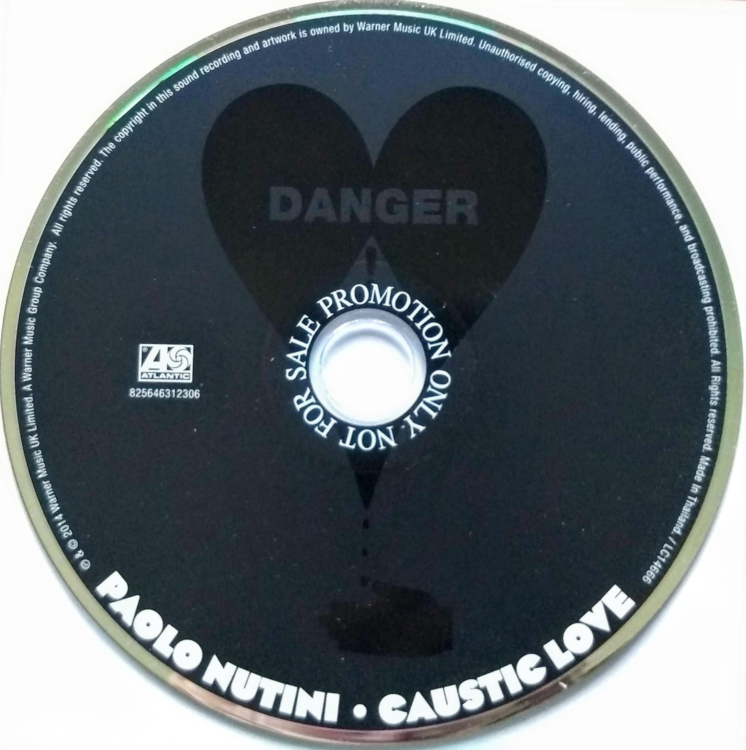 CD (Promotion) Paolo Nutini - Caustic Love  (CD Only)