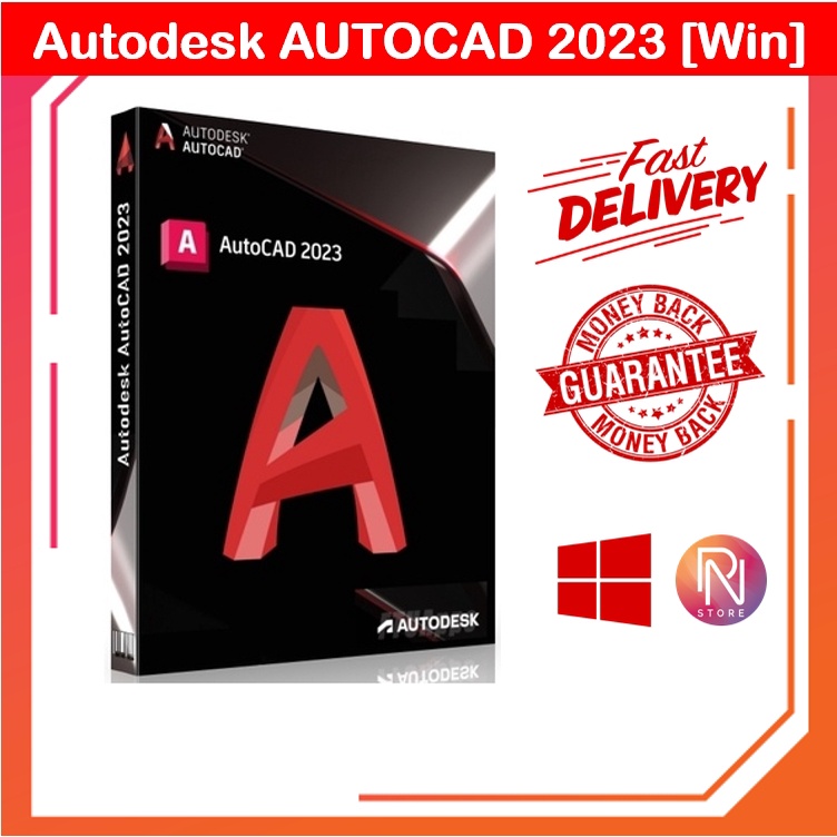 Autocad 2023 เขียนแบบ CAD 2D/3D | Lifetime For Windows | Full Version ...