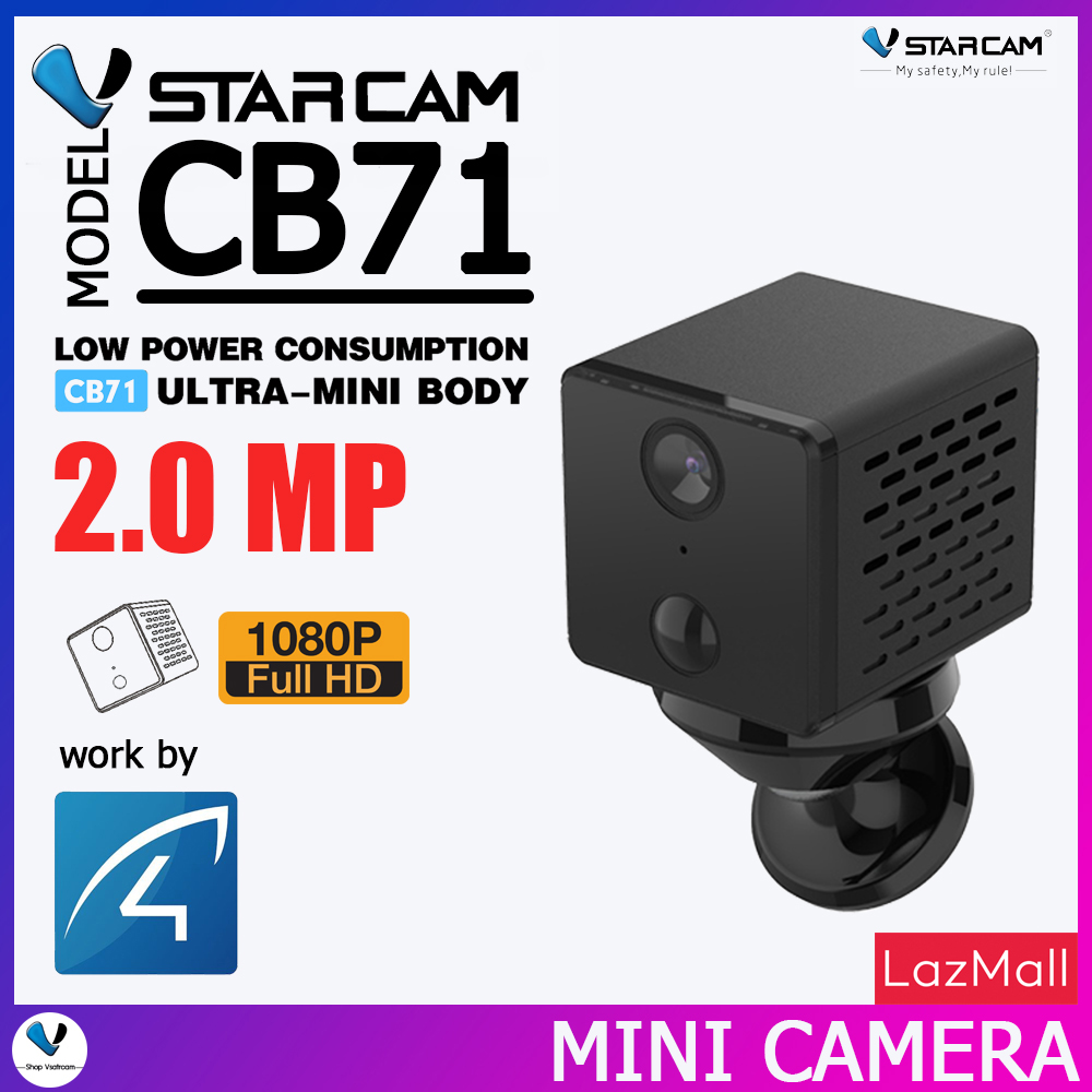 Vstarcam กล้องความชัด 2ล้านพิกเซล MINI IP camera รุ่น CB71 By.SHOP-Vstarcam