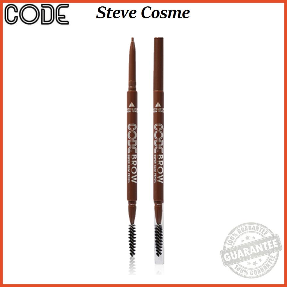 Cosluxe Code Brow Super Slim Pencil คอสลุค โค๊ต โบรว์ซุปเปอร์สลิม ดินสอเขียนคิ้วหัวเล็กเพียง 1 มม. 