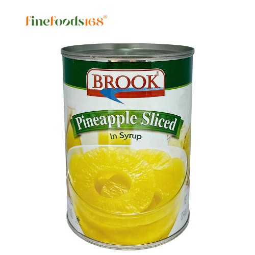 ส่งฟรี บรูค สับปะรดแว่นในน้ำเชื่อม 567 กรัม Brook Pineapple Slice 567 G. เก็บเงินปลายทาง เก็บเงินปลายทาง