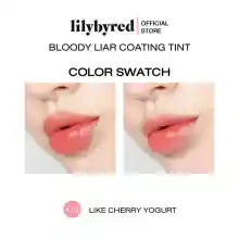 ภาพขนาดย่อของภาพหน้าปกสินค้าLILYBYRED BLOODY LIAR COATING TINT 4G . (ลิป) จากร้าน lilybyred บน Lazada ภาพที่ 4