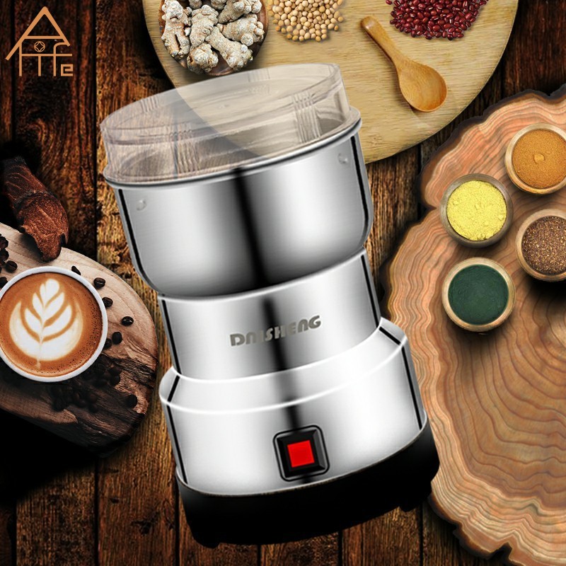 Electric Coffee Grinder Kitchen Cereals Nuts Beans Spices Grains