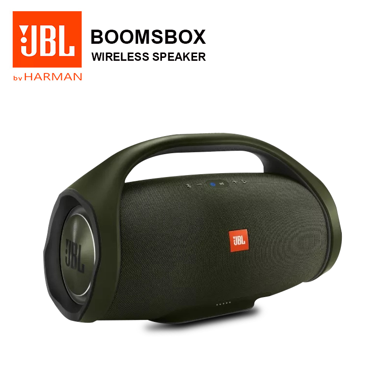 Boomsbox ลำโพงบลูทูธJBL Boomsbox Wireless Bluetooth Speaker boombox เล่นได้ต่อเนื่องใหม่ล่าสุดจาก ลำโพงบลูทูธกันน้ำแบบพกพา（รับประกัน 2 ปี）