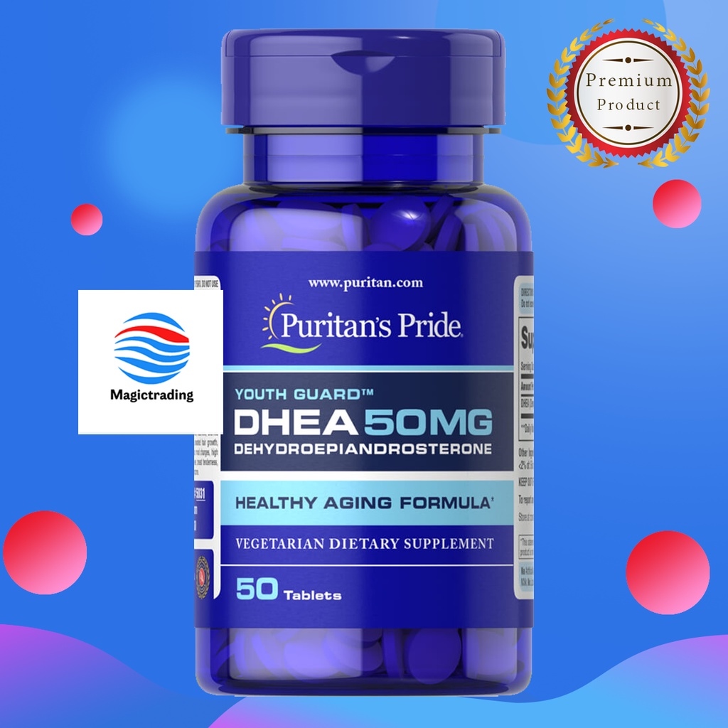 New Puritan S Pride Dhea 50 Mg 50 Tablets Th