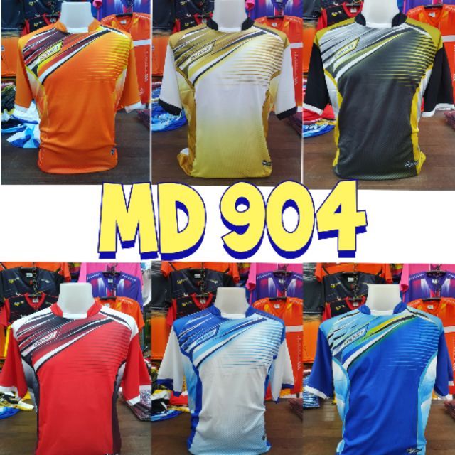 เสื้อกีฬา MD904 ผ้าไมโครแท้ ไซส์ใหญ่2XL