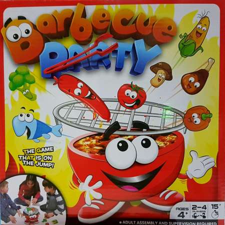 T.P. TOYS BARBECUE PARTY GAME เกมส์คีบบาร์บีคิว หมุนแป้น เลือกอาหาร ระวัง!!หม้อบาร์บีคิว