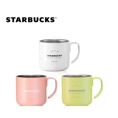 ❋แก้วสแตนเลส Starbucks Industrial Style 12oz ถ้วยสแตนเลส Starbucks 12oz♔