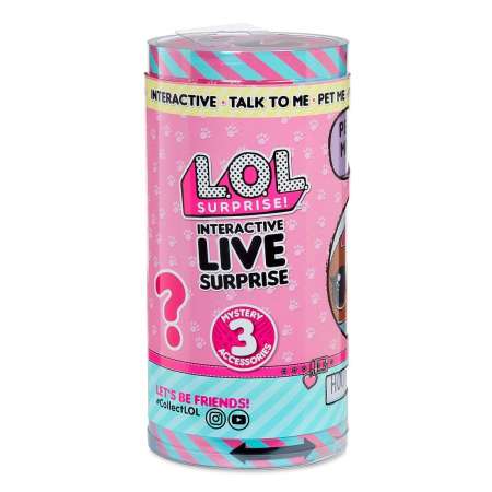 ToysRus (ทอยส์อาร์อัส) L.O.L. Surprise! Interactive Live Surprise Pet with Realistic Sounds (89826)