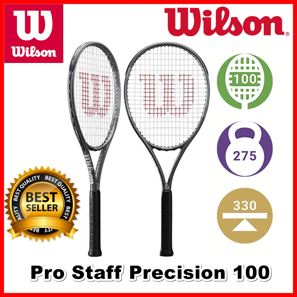 ไม้เทนนิส Wilson ***ของแท้*** Racket Tennis Wilson Pro Staff Precision 100