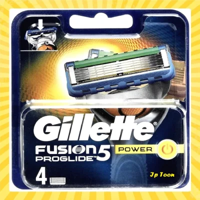 Gillette Fusion Proglide Blades Pack 4 /Power.