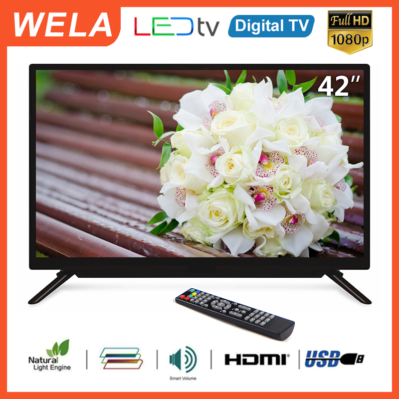 WELA FHD 1920*1080 LED TV หลายพอร์ต ความเรียบง่ายทันสมัย