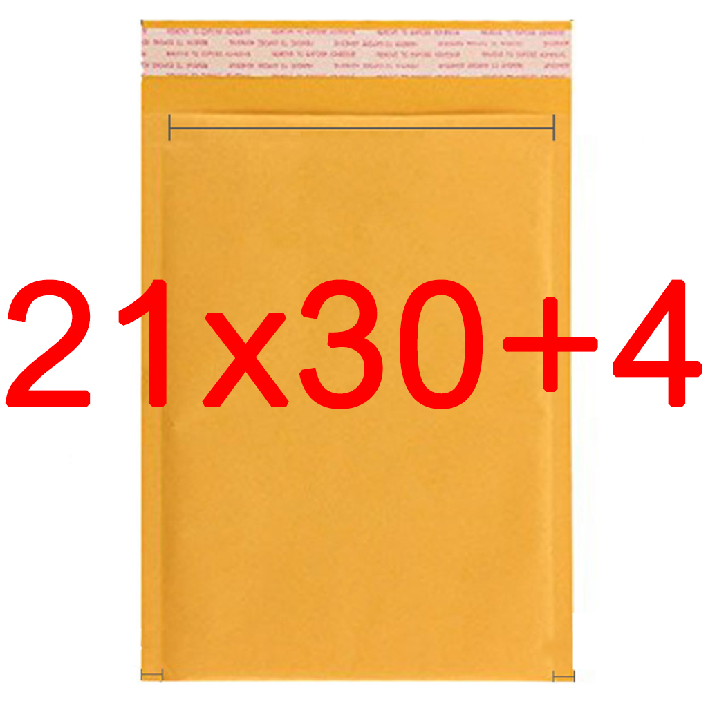 ซองกันกระแทก กระดาษคราฟท์ สีเหลือง มีบัลเบิ้ลด้านใน ซิล ผนึกโดยแถบสติ๊กเกอร์ คุณภาพสูง ราคาถูก ขนาดต่างๆ จำนวน 25 ซอง by Package Maiden สี 21x30+4 สี 21x30+4ขนาดสินค้า Other