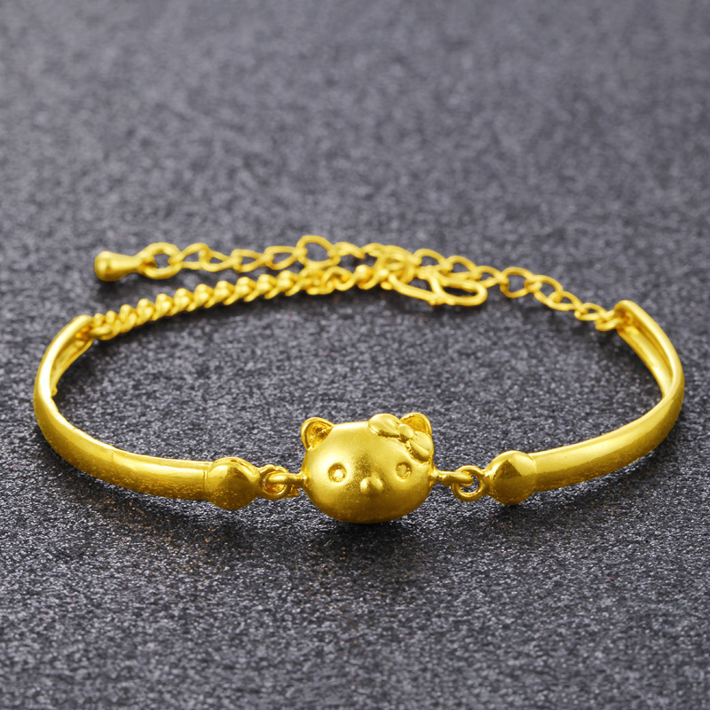 ANสร้อยข้อมือผู้หญิง ชุบทอง24K ทองเหลืองชุบทอง สร้อยข้อมือ แหวน สร้อยคอ ต่างหู D0011