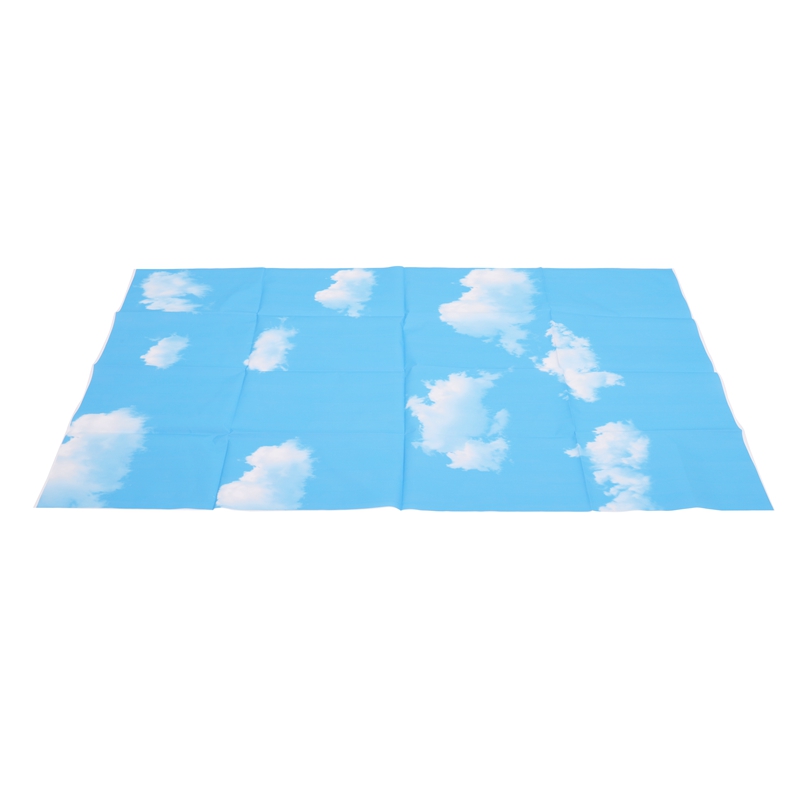 3x5ft Blue Sky White Cloud Photography Backdrop Screen Background Studio Props