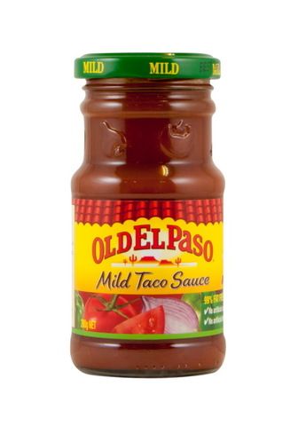 โอลด์เอลพาโซมายด์ทาโก้ซอส 200 กรัม/Old El Paso Mild Taco Sauce 200g