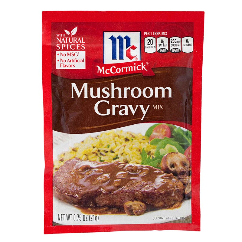 Mccormick Mushroom Gravy Mixed 21g.
