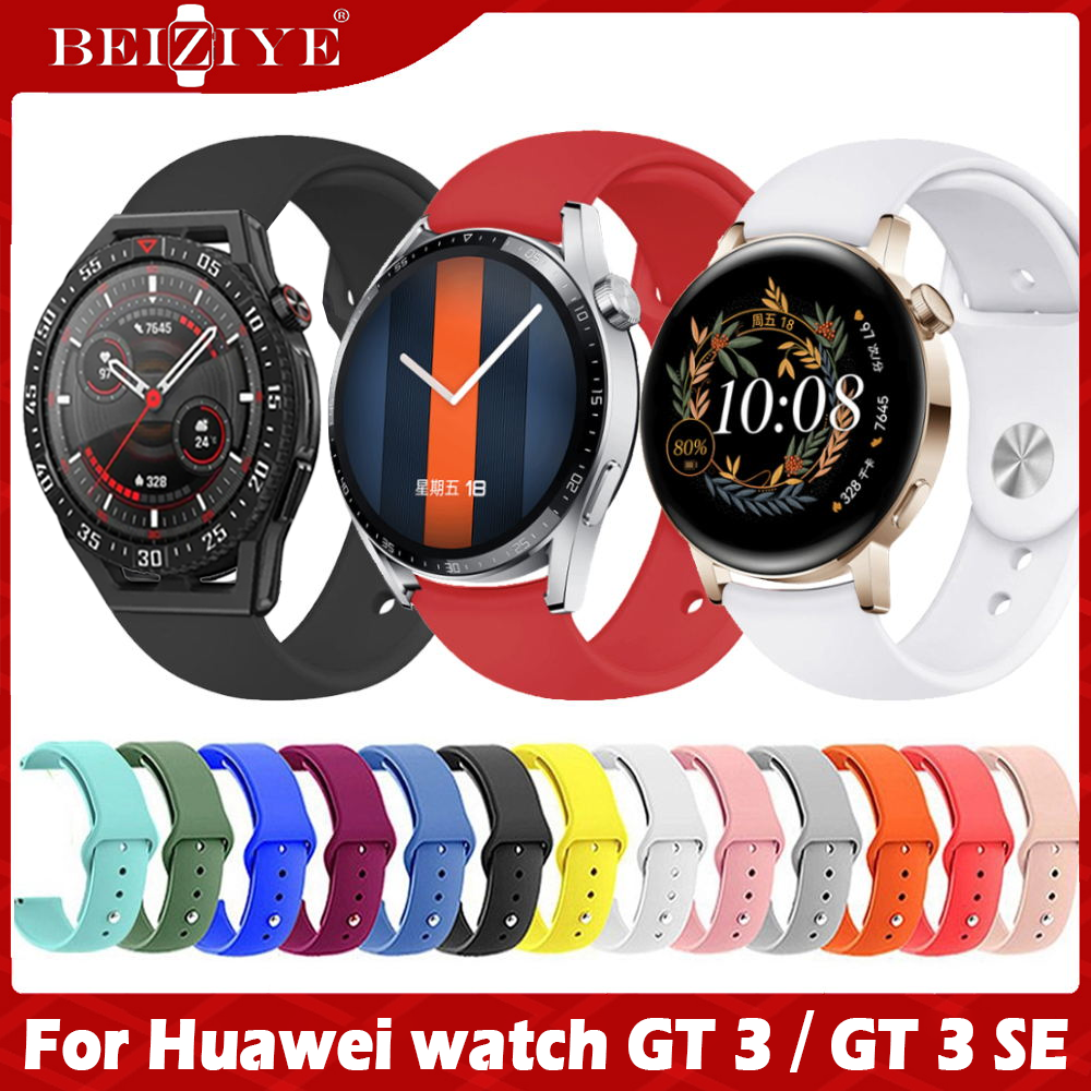 Silicone Strap Band for Huawei Watch GT 3 SE for Huawei Watch GT 3 46mm