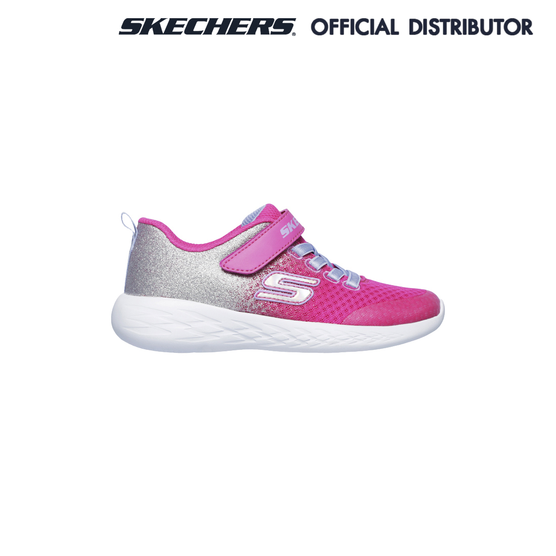 SKECHERS GOrun 600 - Sprinkle Splash รองเท้าวิ่งเด็กผู้หญิง