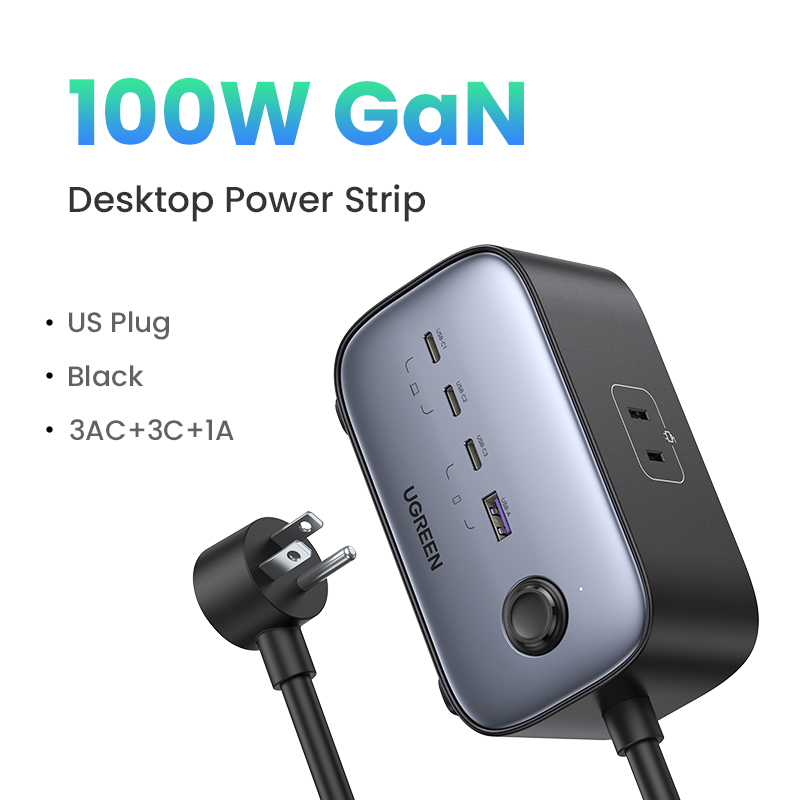 UGREEN 100W USB-C GaN 7-in-1 Desktop Charging Station 40896 B&H