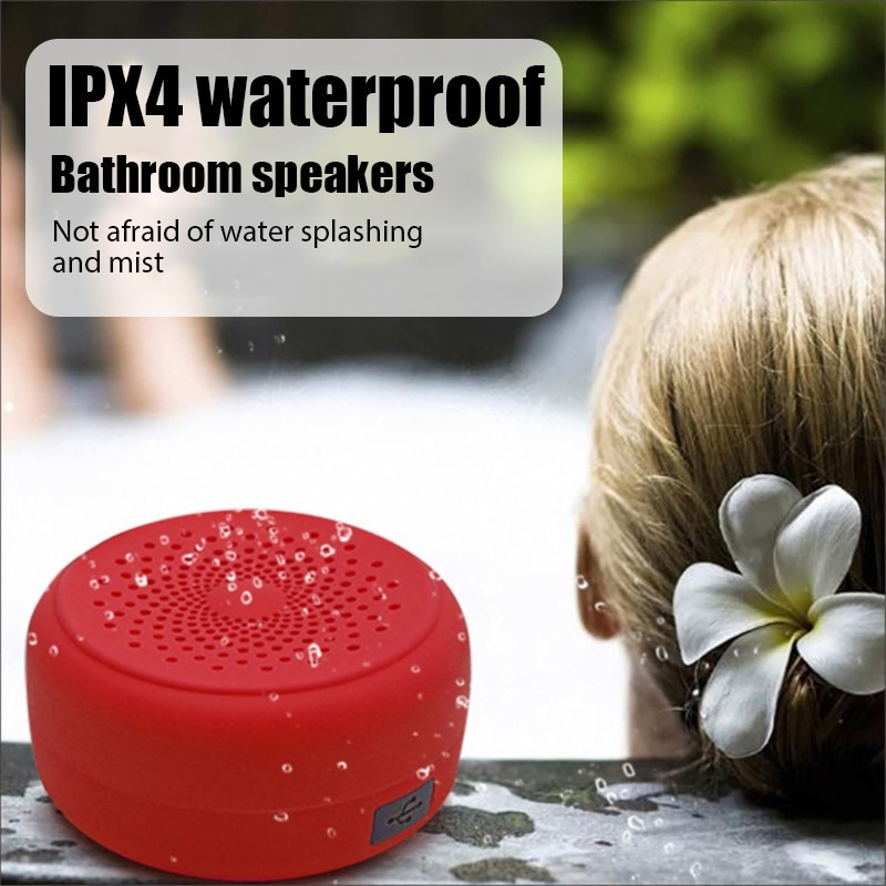 Wireless Bluetooth Suction Cup Speaker Stereo Indoor Bluetooth Audio