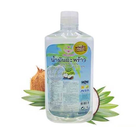 1000ml น้ำมันมะพร้าว สกัดเย็น Organic Virgin Coconut Oil