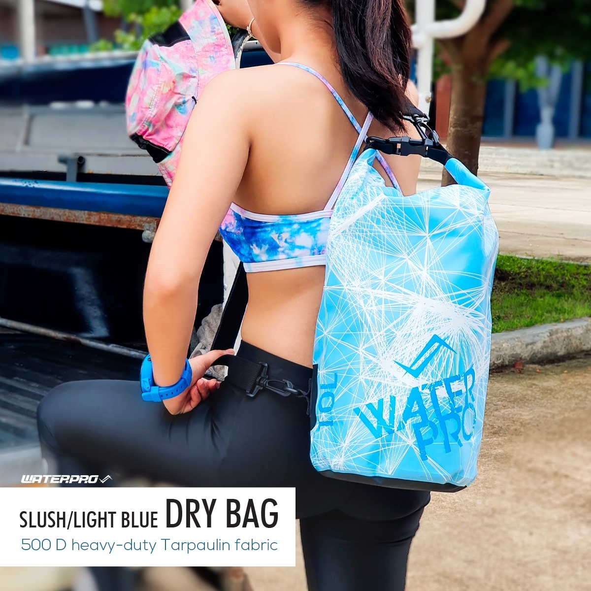 WATER PRO - DRY BAG SLUSH - กระเป๋ากันน้ำ กระเป๋าสีฟ้า กระเป๋าใส่ของ