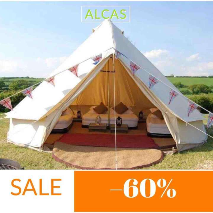เต้นท์ (Bell tent) ขนาด 4x4 เมตร