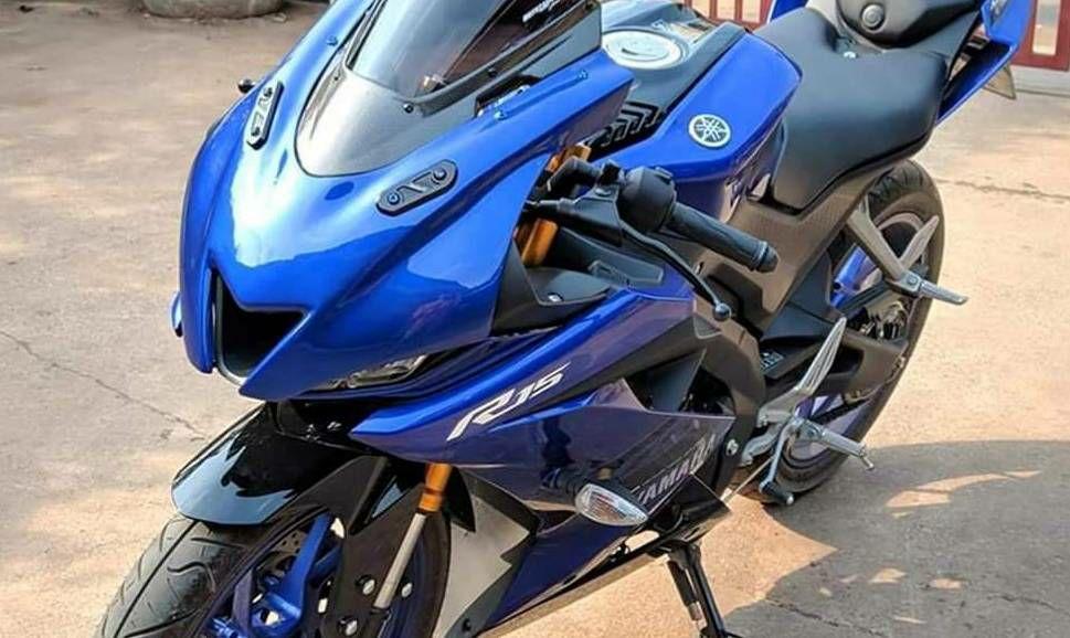 What's R6 And R15 ครอบหน้า All New R15 ทรง R6 สีน้ำเงิน มีทุกสี งานโคตรเทพ โคตรสวย ABS ...