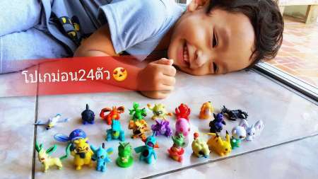 OnEToYs โมเดล PokeMon 24 ชิ้น คละแบบ