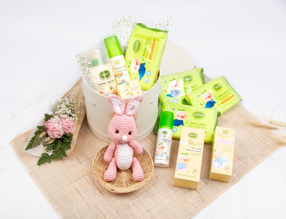 Enfant Organic Plus & Rabbit Toy Set