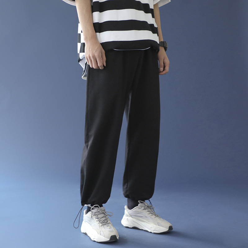 drawstring jogger pants mens