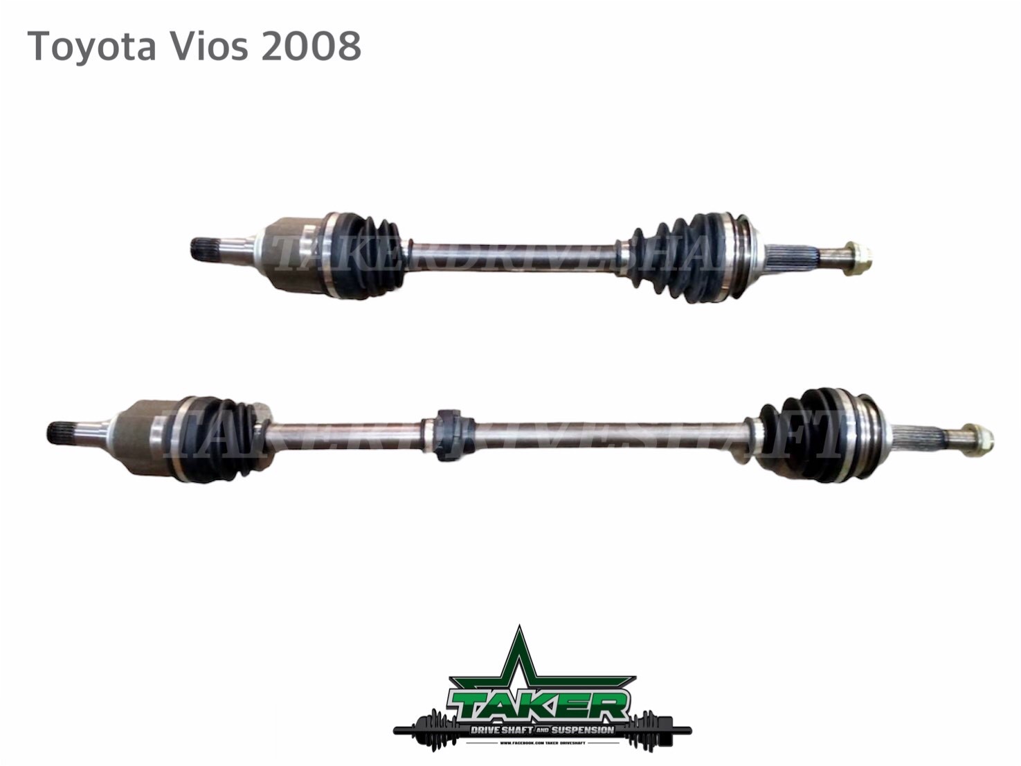 เพลาขับ เพลาขับหน้า Taker Driveshaft แบบ Standard สำหรับ Toyota Viosปี 08-12 โตโยต้าวิออสปี 08-12 แบบแยกข้าง