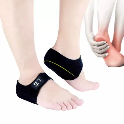 PowerLion ankle support Heel ผ้ารองส้นเท้าเสริมเจลลดการกระแทก ที่รัดข้อเท้า วิ่ง ผ้าพันข้อเท้า