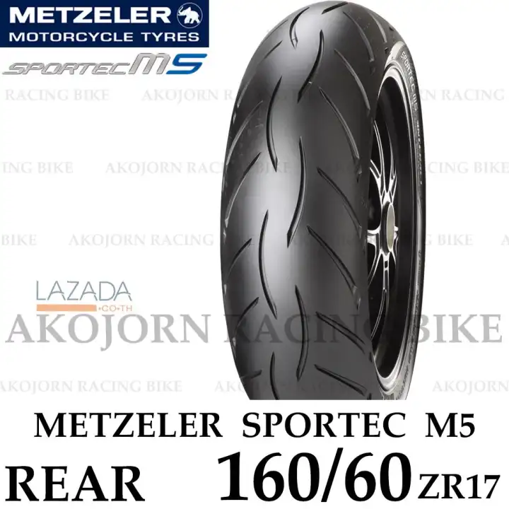 160 60 Zr17 ยางหล ง Metzeler Sportec M5 Lazada Co Th