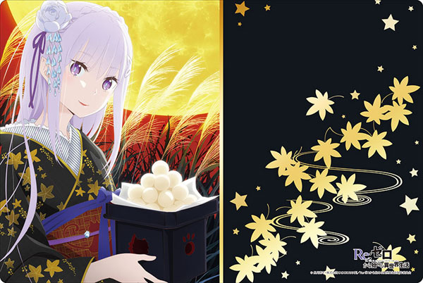 แผ่นรองเล่นการ์ด Playmat Bushiroad Rubber Mat Collection Vol.443 - Re:ZERO -Starting Life in Another World- Emilia