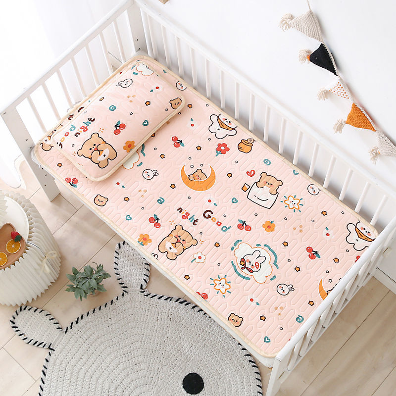 Baby Sleeping Mat 120 X60 Crib Mat Baby Bed Mattress Cover Protector