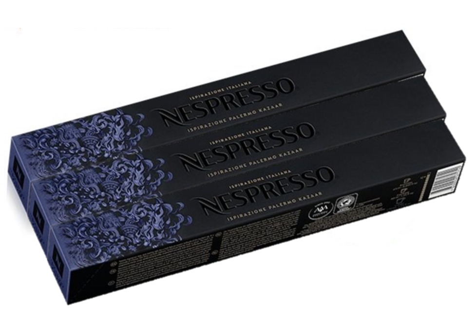 Nespresso Ispirazione Palermo KAZAAR Intense Ground Coffee Capsule เนส