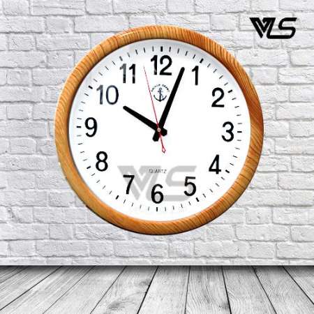 นาฬิกาแขวนตราสมอ Anchor Brand No.61 สีทอง ขนาด 12.5 นิ้ว