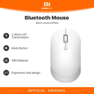 ภาพหน้าปกสินค้าXiaomi Mi Wireless 2.4GHz BLE Dual Mode Mouse Silent Edition เกมคอมพิวเตอร์สำนักงานเหมาะสำหรับพีซีและแล็ปท็อป 1300DPI Bluetooth 4.2 สำหรับบ้าน/สำนักงาน ที่เกี่ยวข้อง