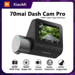 [Global version] Xiaomi 70Mai Dash Cam Pro DVR WiFi (เมนูภาษาอังกฤษ) กล้องติดรถยนต์ กล้องบันทึกวิดิโอ Smart Car 1944p HD 70 mai