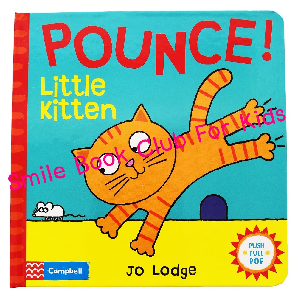 Pounce! Little Kitten  (หนังสือภาษาอังกฤษ นำเข้าจากอังกฤษ ของแท้ไม่ใช่ของก๊อปจีน English Children's Book / Genuine UK Import / NOT FAKE COPY)
