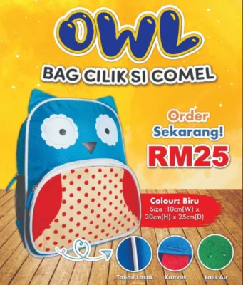 OWL Bag Cilik Si Comel