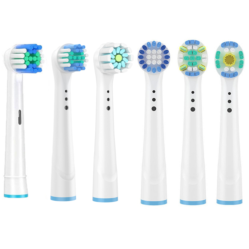 หัวแปรงไฟฟ้า 4PCS Replacement Brush Head for Oral B Heads Toothbrush