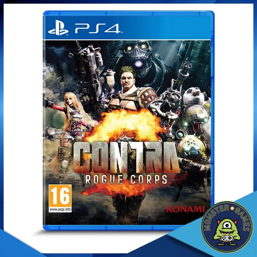 Contra Rogue Corps Ps4 แผ่นแท้มือ1!!!!! (Ps4 games)(Ps4 game)(เกมส์ Ps.4)(แผ่นเกมส์Ps4)(Contra Ps4)