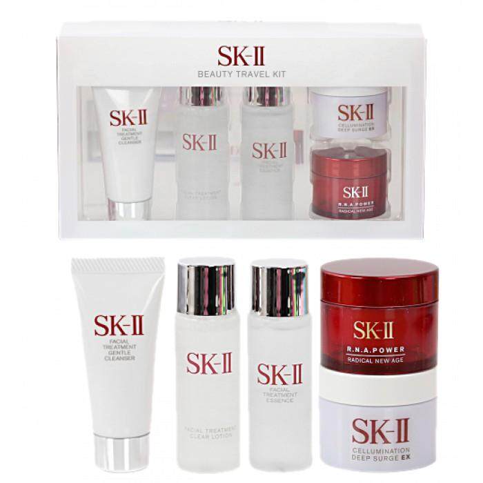 เซ็ตบำรุงผิวหน้า SK-II Beauty Travel Kit Complete Set (5ชิ้น)